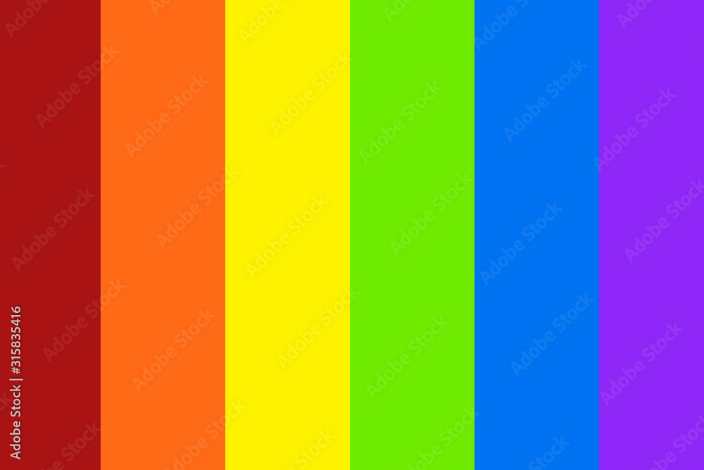 rainbow background - Color saturation  visuals with pops of dominant and bright colors across backdrops featuring coloring blocking or scenes with contrasting colors