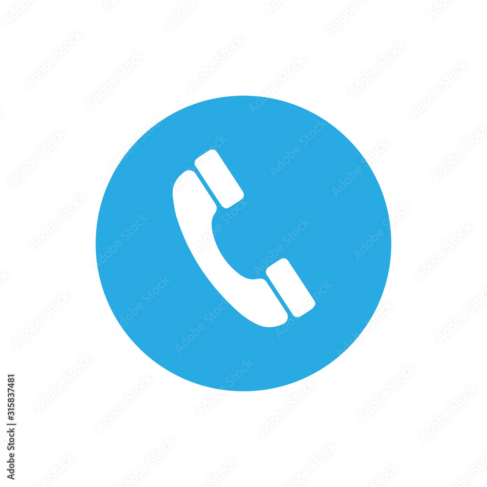 Cell phone vector icon. Telephone call icon. Ringing phone icon Cell phone vector icon. Telephone call icon. Ringing phone icon