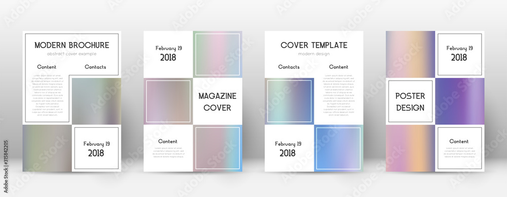 Flyer layout. Business charming template for Broch Flyer layout. Business charming template for Broch