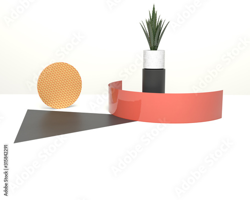3d background for product showcase