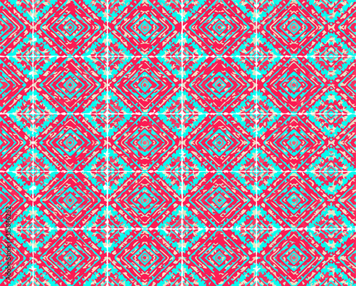 Seamless pattern in ornamental style. Geometric desing texture for wallpaper and gifts. © Big-Team-Studio ✅ 