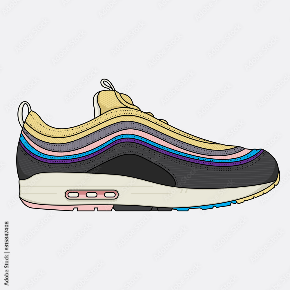 vector shoes design sneakers vector shoes design sneakers
