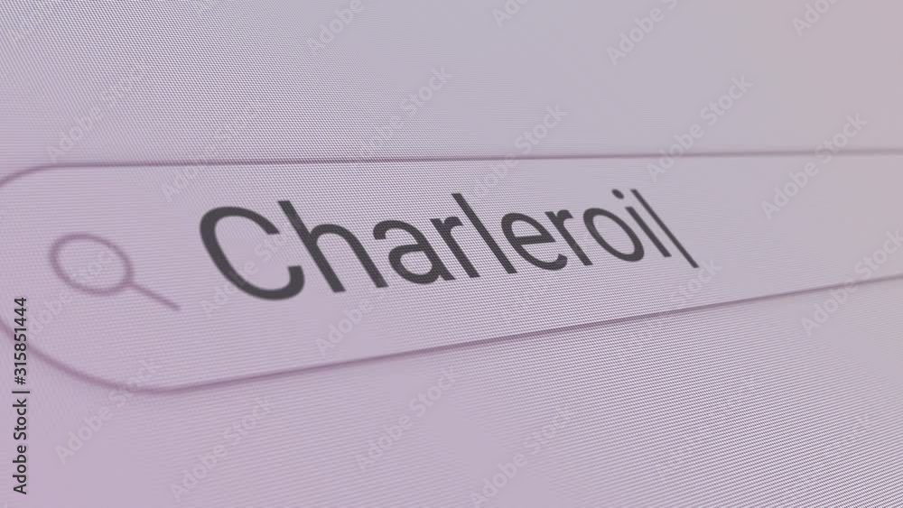 Charleroi Search Bar Close Up Single Line Typing Text Box Layout Web Database Browser Engine Concept Charleroi Search Bar Close Up Single Line Typing Text Box Layout Web Database Browser Engine Concept