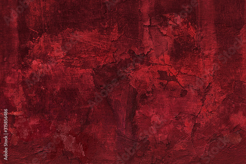 red rough plaster abstract psychedelic background