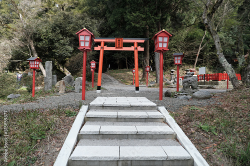 姶良稲荷神社の入り口