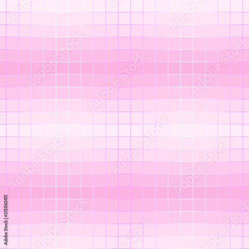 Abstract pink geometric laser grid seamless pattern. Geometric futuristic digital vector wallpaper. 