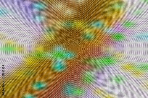 sfondo geometrico radiante multicolore