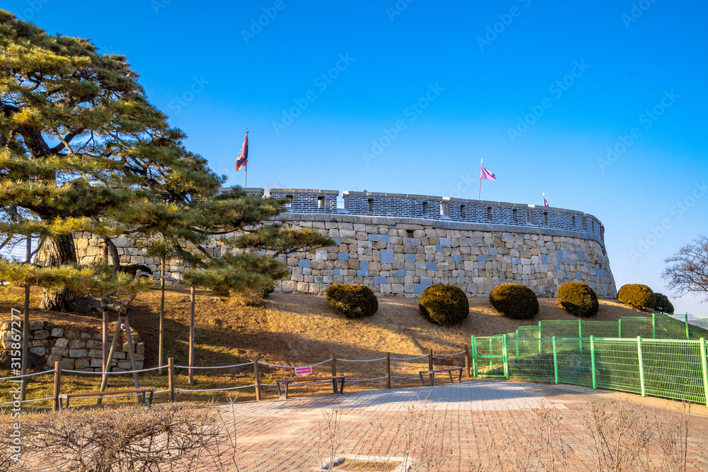 Chojijin Fort built to prevent invasion