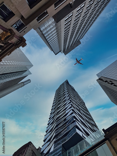 Photography Low angle shot of modern architecture from Australia,Sydney