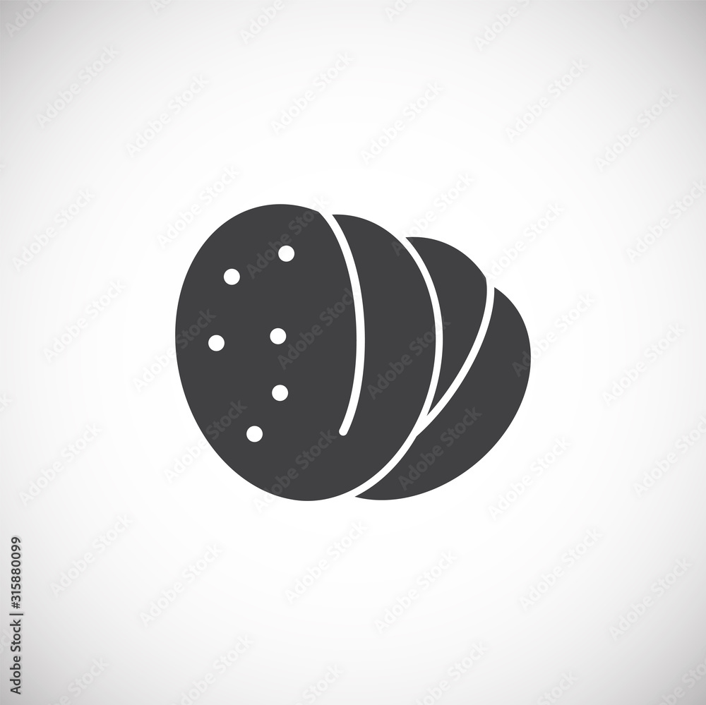 Fruit related icon on background for graphic and web design. Creative illustration concept symbol for web or mobile app. Fruit related icon on background for graphic and web design. Creative illustration concept symbol for web or mobile app.
