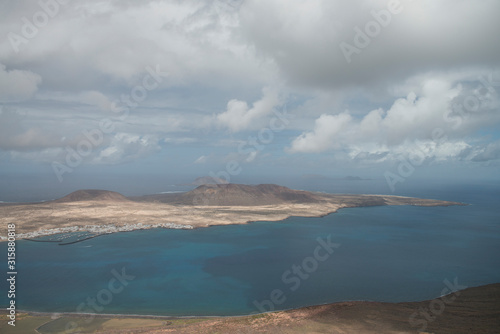 view of la graciosa island