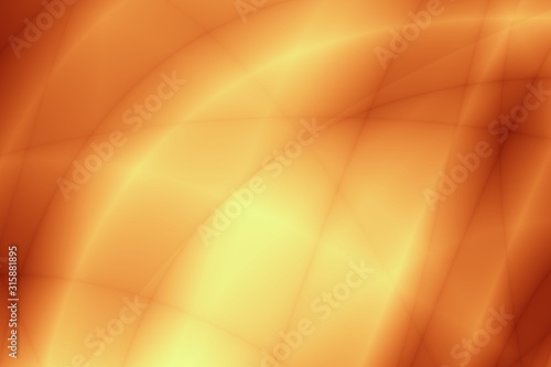 Orange art graphic wave fantasy illustration backdrop