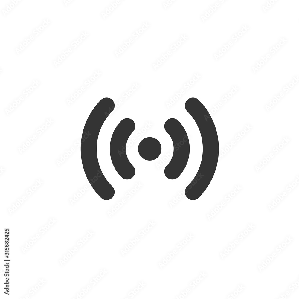 wifi icon vector illustration for website and graphic design