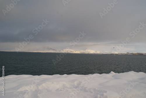 Iceland's stunning nature and architecture photo