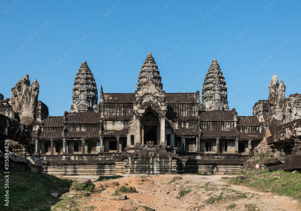 Ankor Wat temple in Cambodia