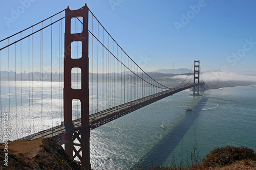 Golden Gate Bridge in San Francisco USA