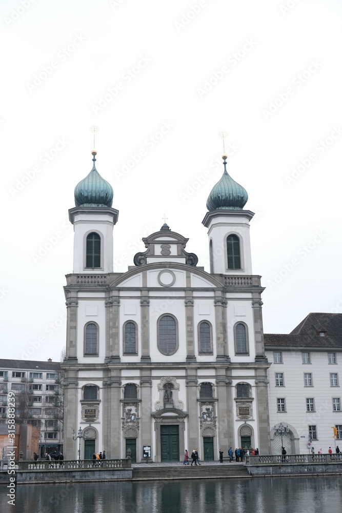 The Lucerne Jesuit Church