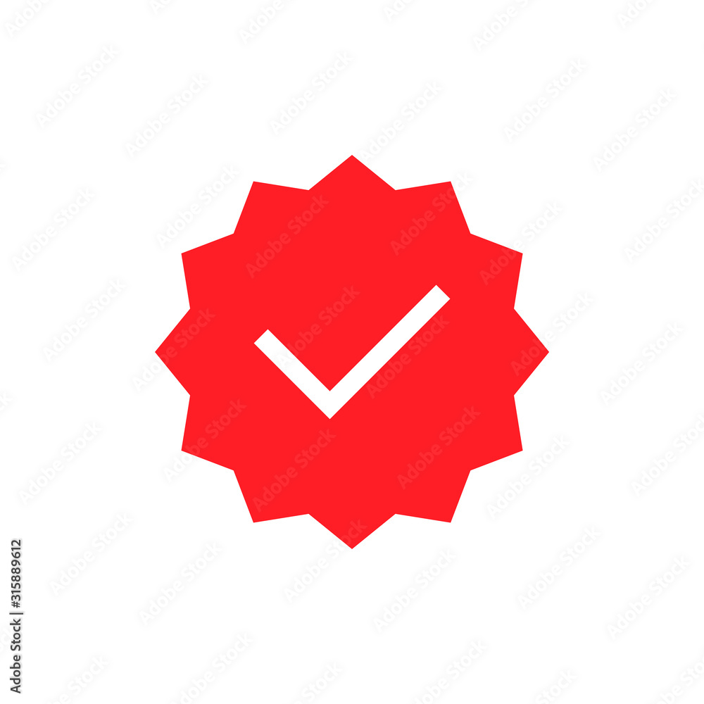 Check mark,tick flat vector icon isolated on a white background. Check mark,tick flat vector icon isolated on a white background.