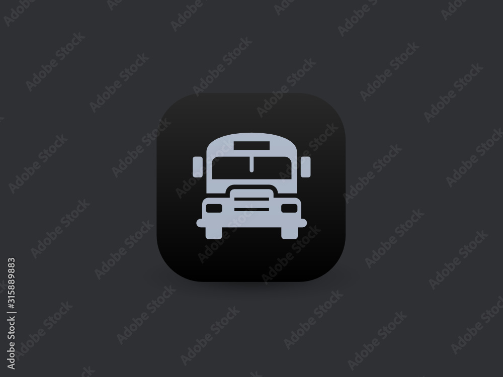 Bus - Vector App Icon