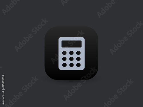 Calculator - Vector App Icon © NYHMAS