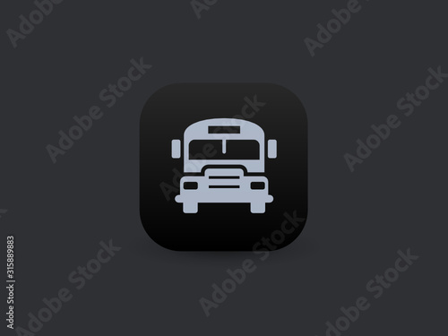 Bus - Vector App Icon