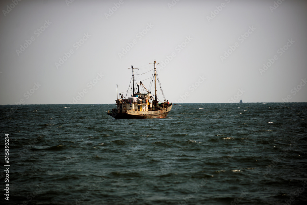 Ukraine, Sea of Azov, industrial fishing, Azov goby Ukraine, Sea of Azov, industrial fishing, Azov goby