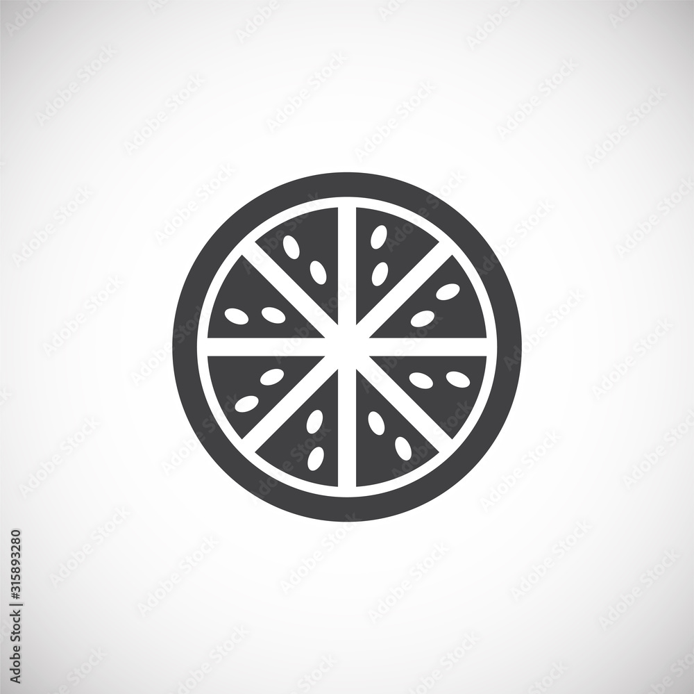 Fruit related icon on background for graphic and web design. Creative illustration concept symbol for web or mobile app. Fruit related icon on background for graphic and web design. Creative illustration concept symbol for web or mobile app.