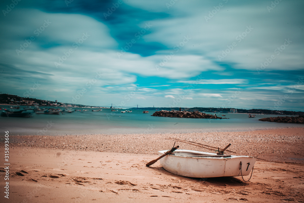boat on the beach
