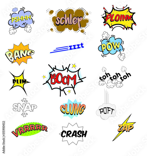 onomatopoeias
