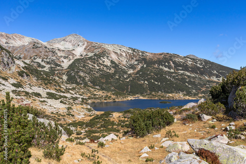 landscape around Popovo Lake, Pirin Mountain, Bulgaria