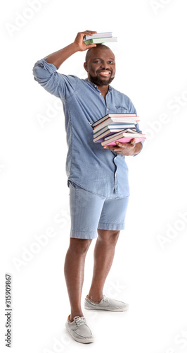 African-American man with b...