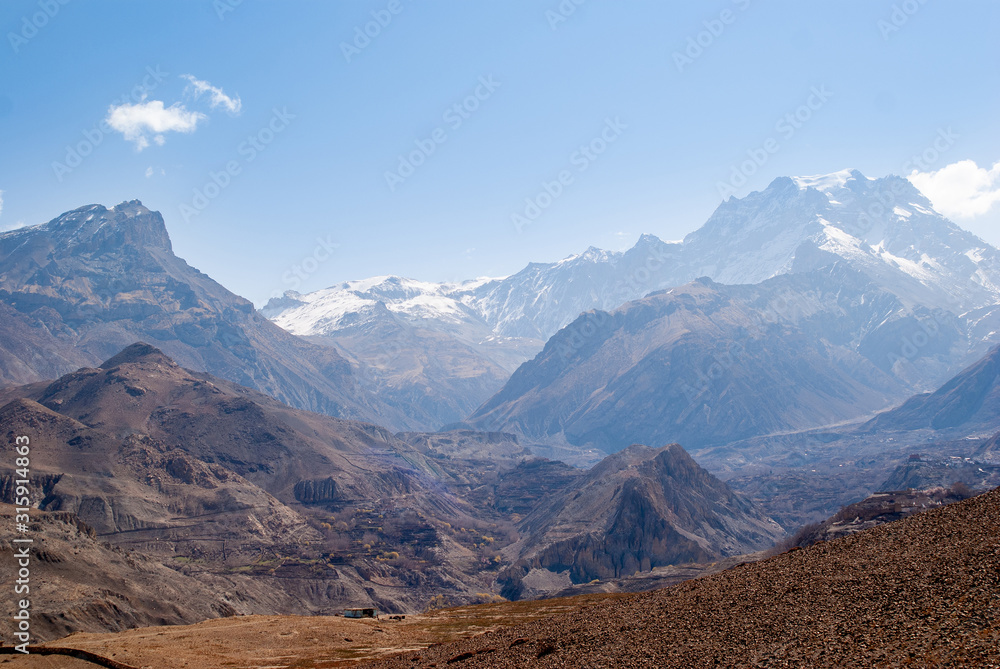 Mountain landscape on sunny day, stock photo Mountain landscape on sunny day, stock photo