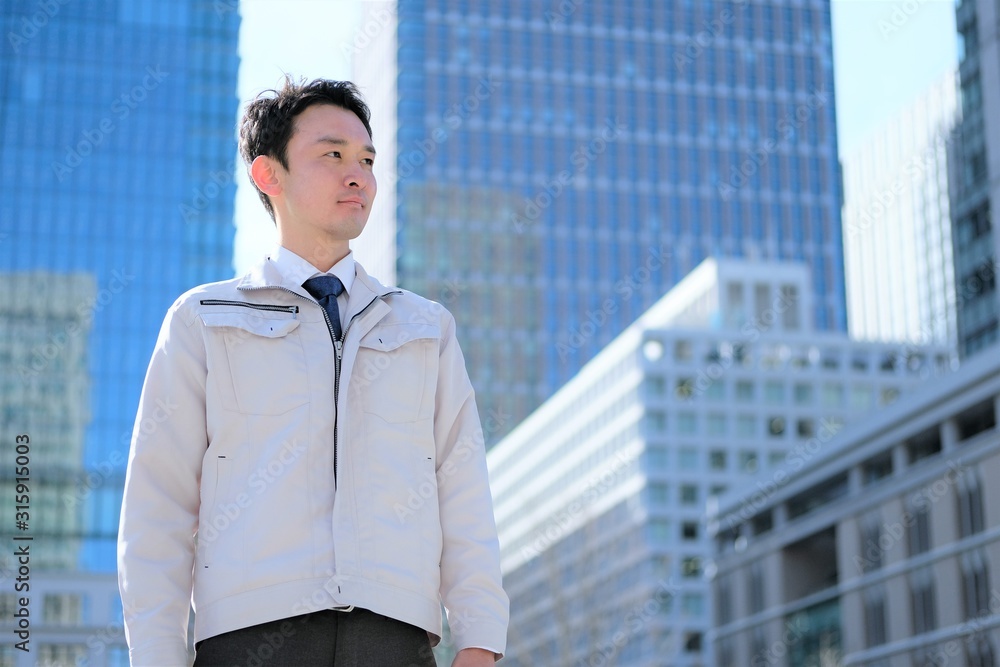 ビジネスマン　ポートレート