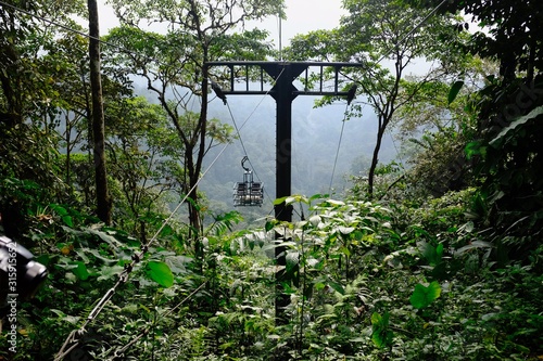 Subtropical rainforest region in Ecuador Mashpi