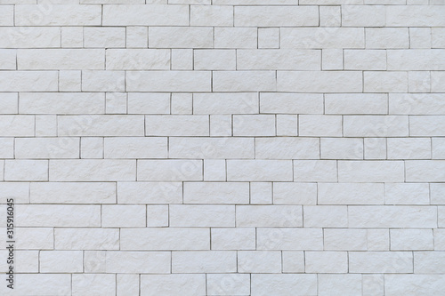 White brick wall of a building