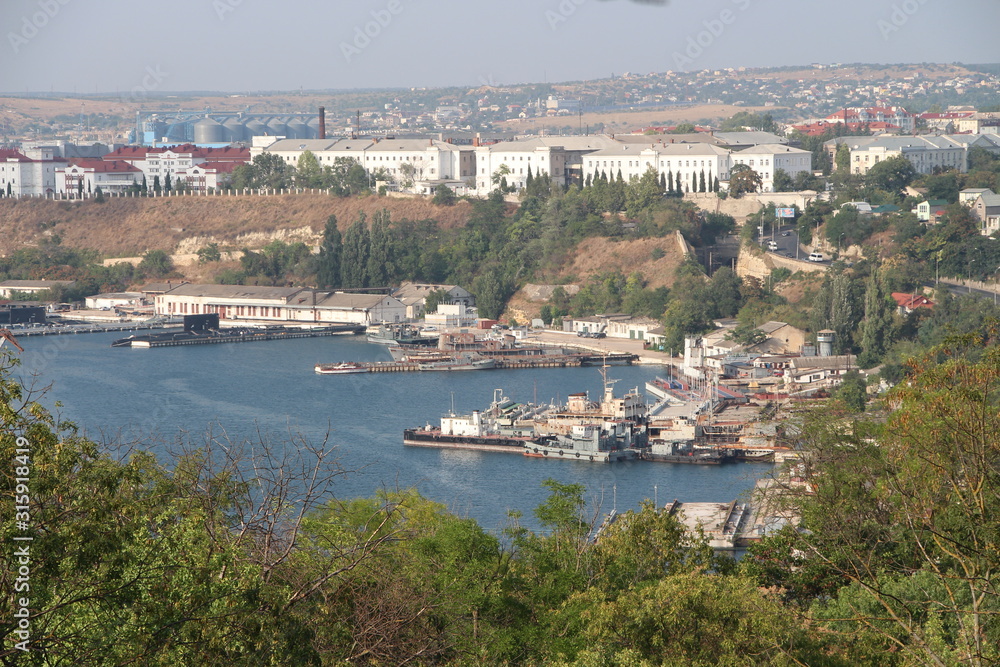 view of port of Sevastopol