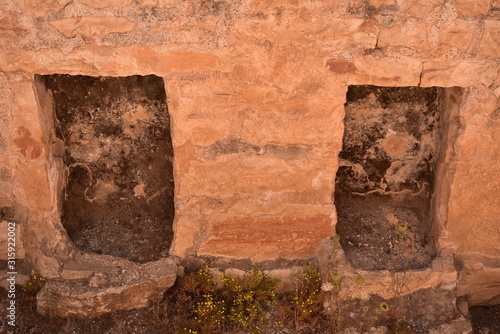 Ancient ruins at Mt. Gerizim National Park