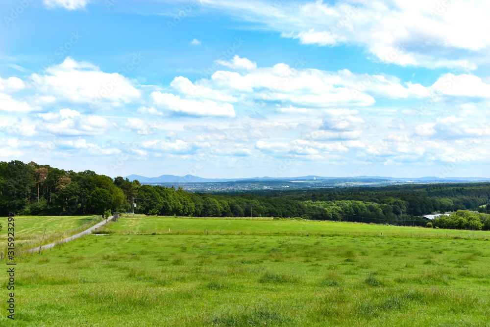 Rheinbach hiking trail with a view of the Siebengebirge Rheinbach hiking trail with a view of the Siebengebirge