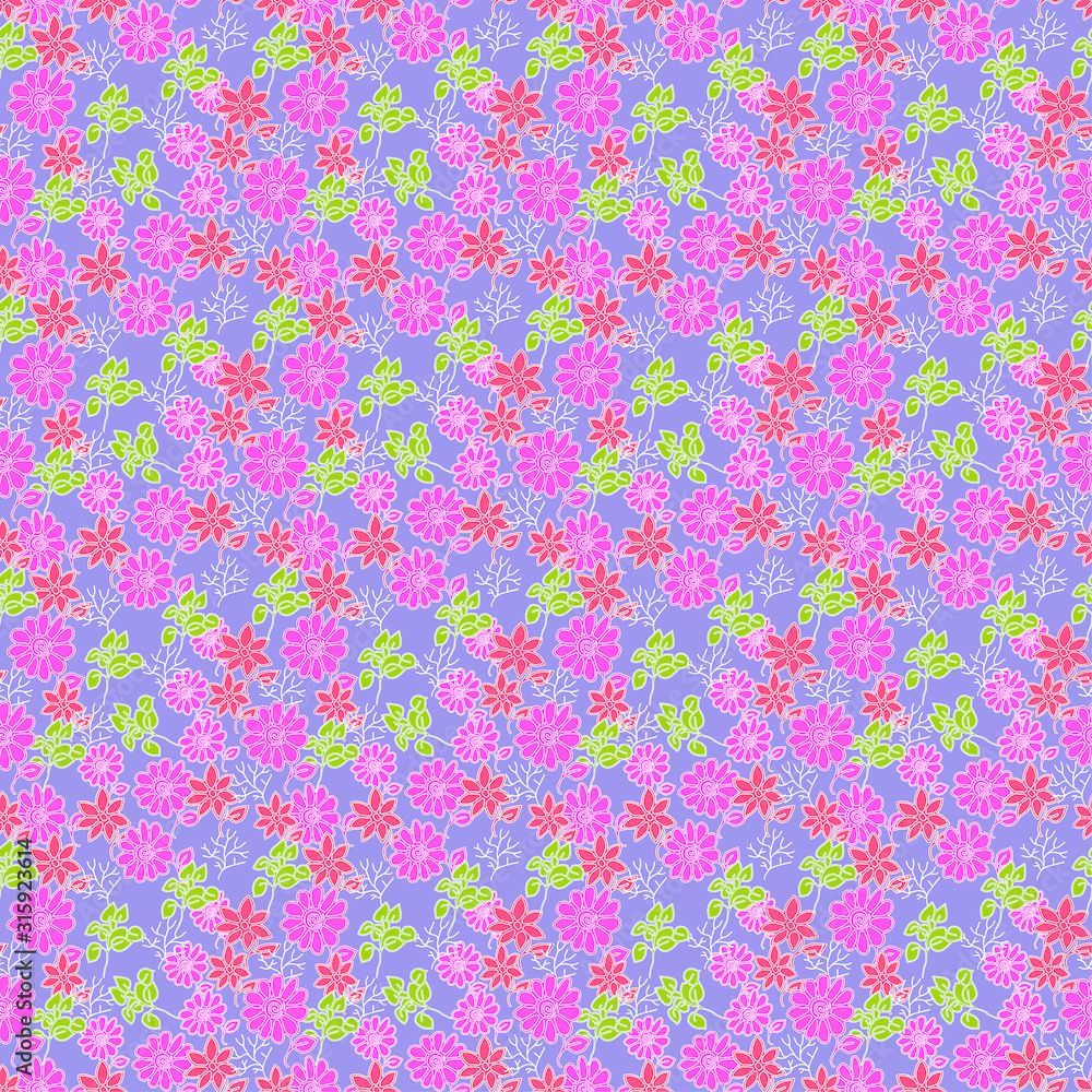 Floral pattern design pattern 