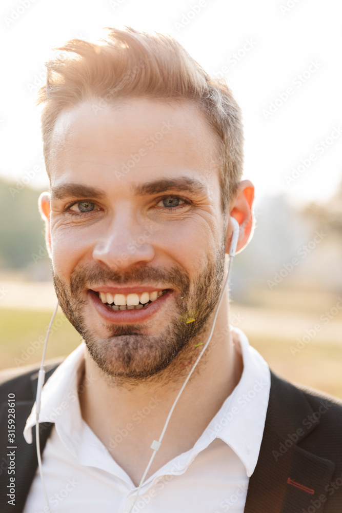 Close up of an attractive young businessman Close up of an attractive young businessman