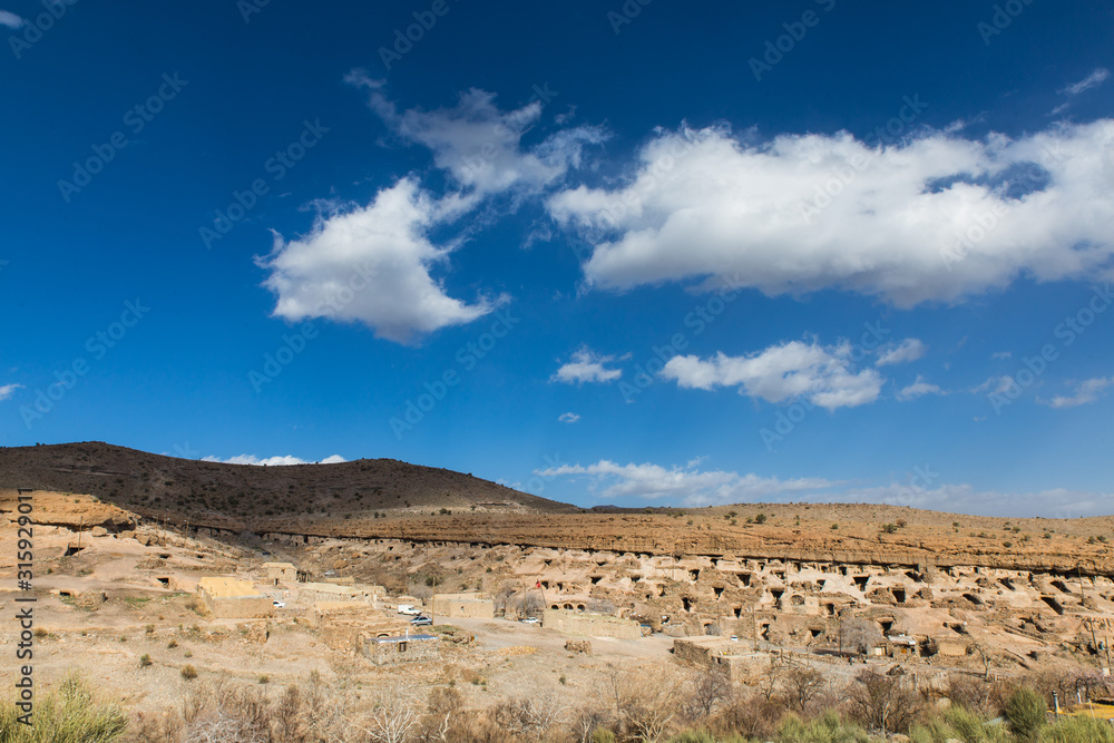ancient village Meymand in Kerman province, Iran ancient village Meymand in Kerman province, Iran