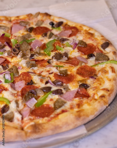 mouth watering pizza