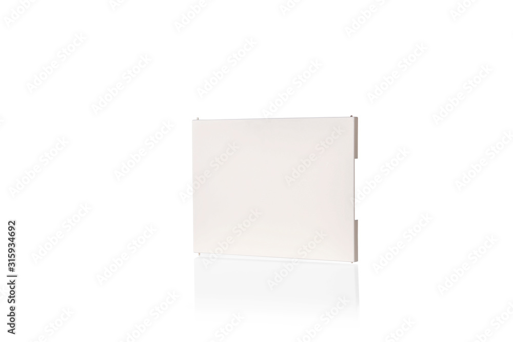 Fuse box isolated on white background Fuse box isolated on white background