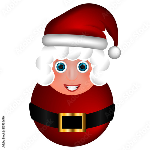 Mrs Claus christmas character