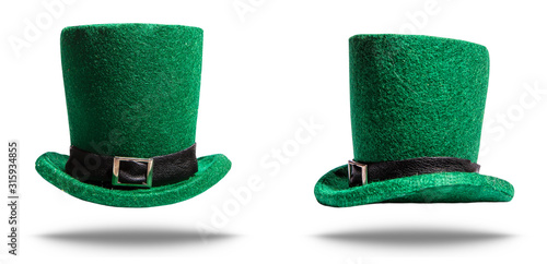 Fényképezés Green leprechaun hat