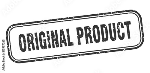 original product stamp. original product square grunge black sign