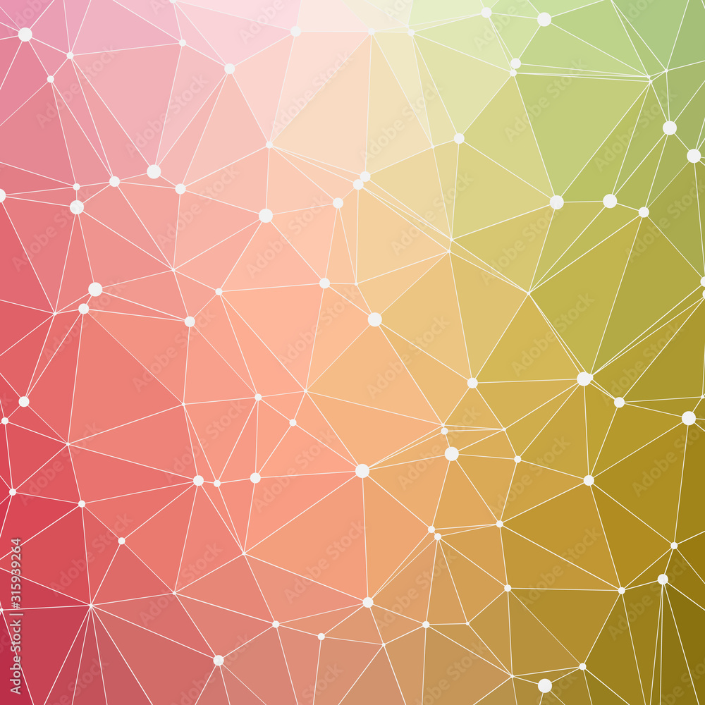 Abstract Low Polygon gradient Generative Art background illustration Abstract Low Polygon gradient Generative Art background illustration