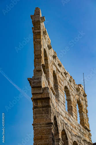 Ancient Verona Arena in Italy