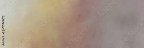 horizontal abstract painting background texture with rosy brown, pastel gray and tan colors and space for text or image. can be used as header or banner