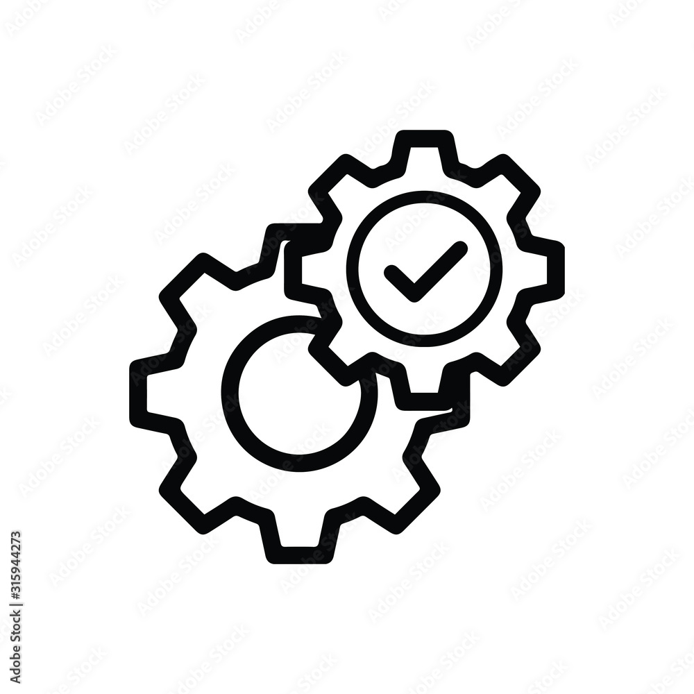 Business office setting icon Business office setting icon